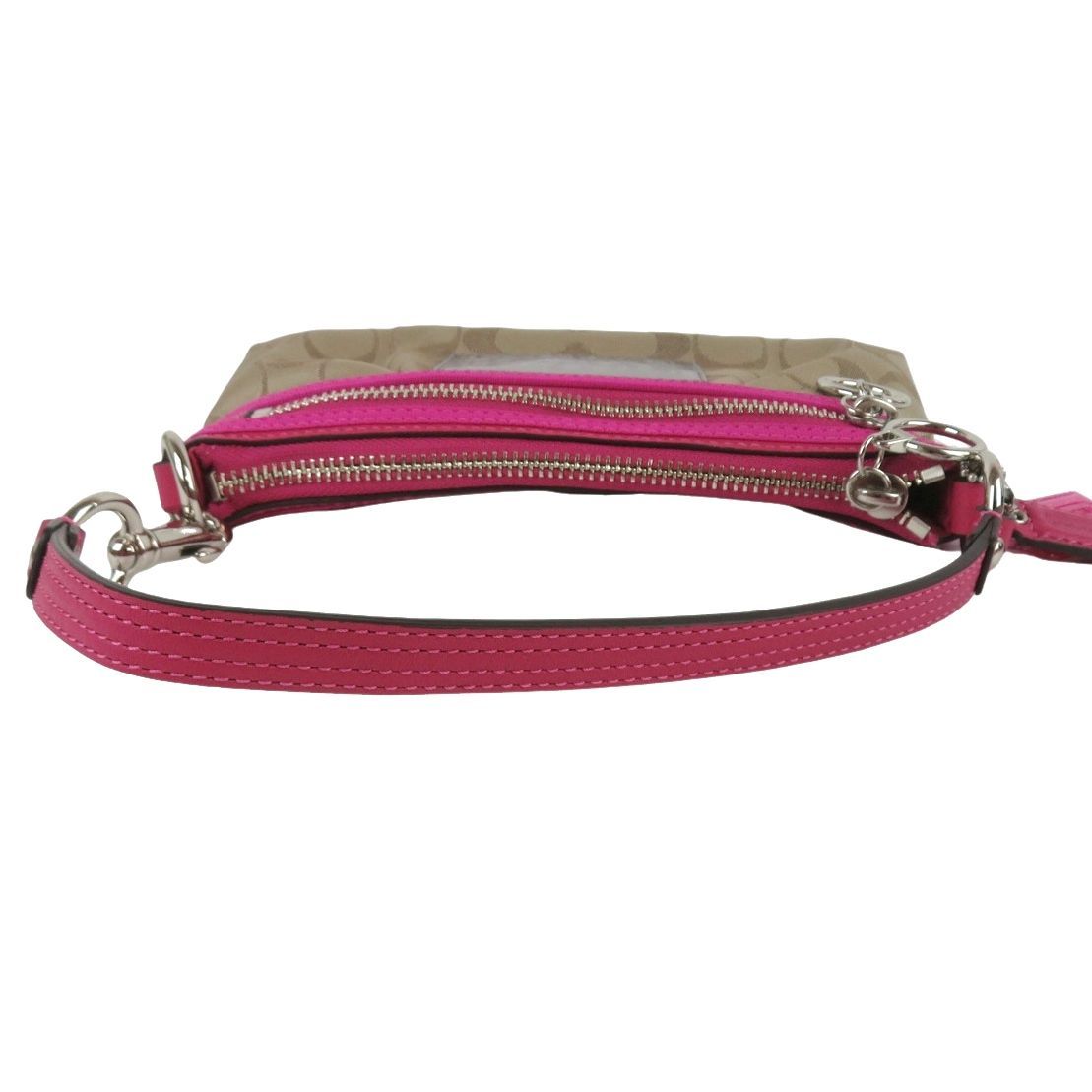 COACH コーチ ポピー シグネチャーミニバッグ ハンドバッグ ポーチ