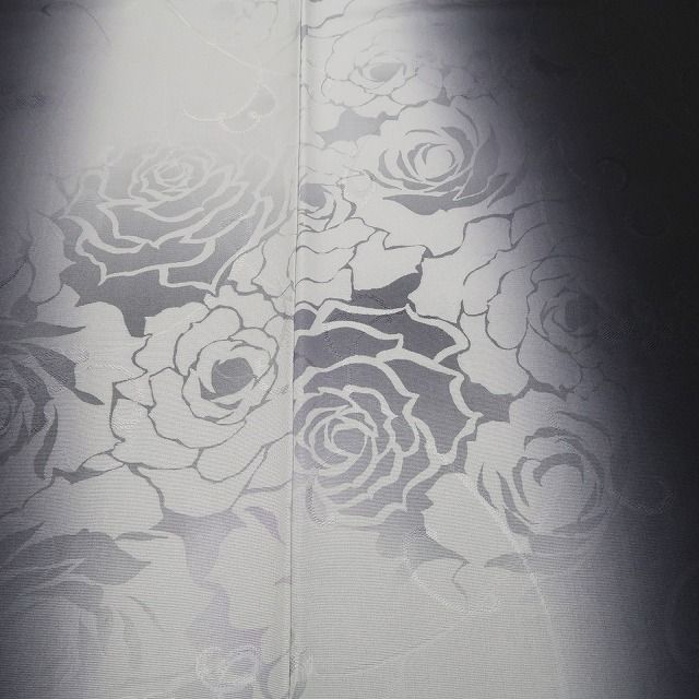 正絹 仕付け糸付