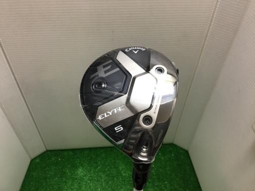 キャロウェイ ELYTE 5W フェアウェイウッド FW 純正特注シャフト フレックスSR メンズ 男性用 右利き 右用 Aランク ゴルフクラブ