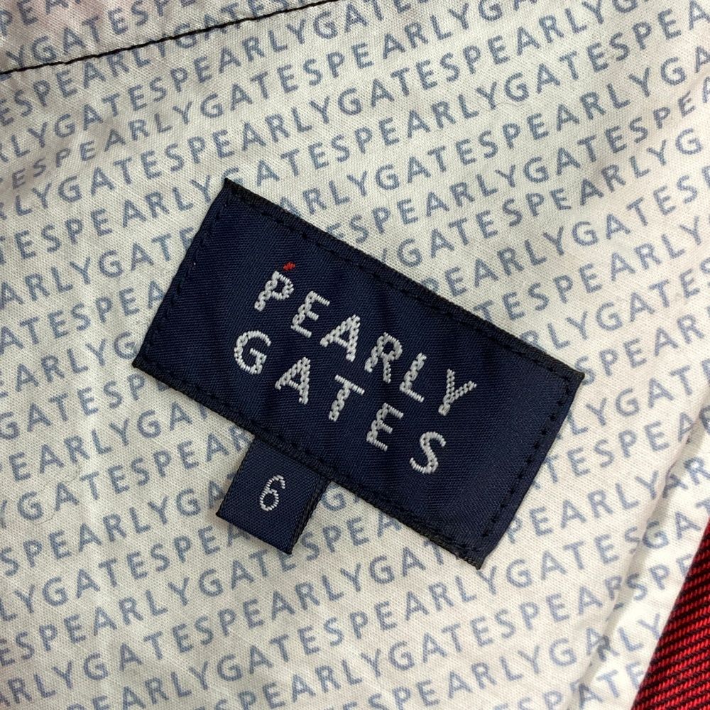 サイズ：6 PEARLY GATES パーリーゲイツ ストレッチパンツ チェック柄