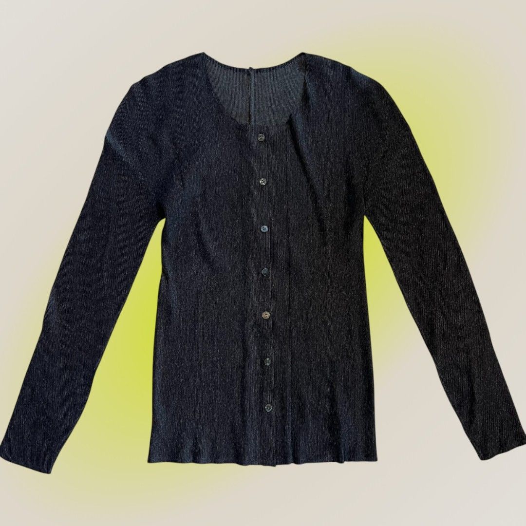 PLEATS PLEASE ISSEY MIYAKE カーディガン 日本製