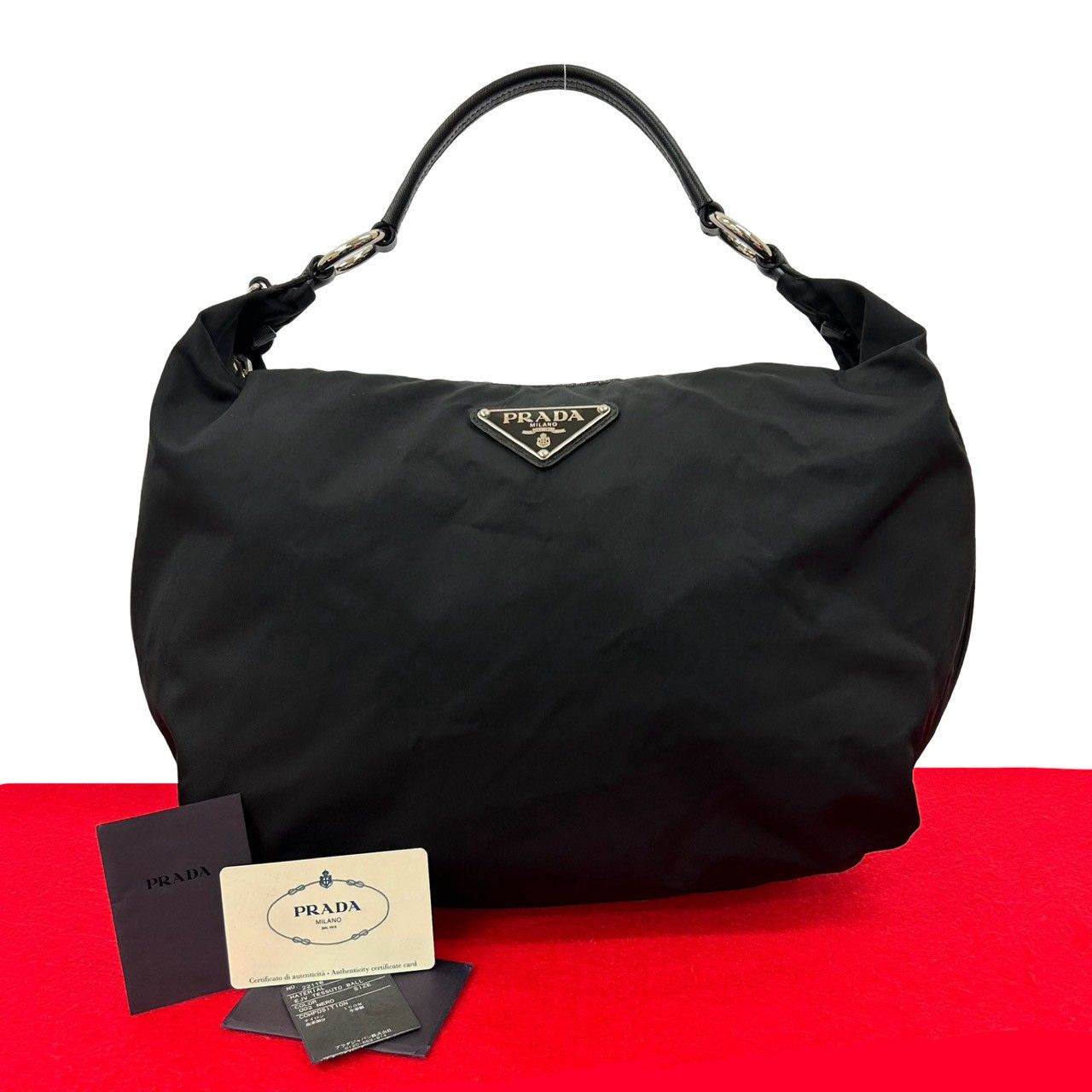極 美品 PRADA プラダ 三角ロゴ 美品 プラダ テスート ナイロン 極 美品 PRADA プラダ 三角ロゴ 美品 プラダ テスート ナイロン
