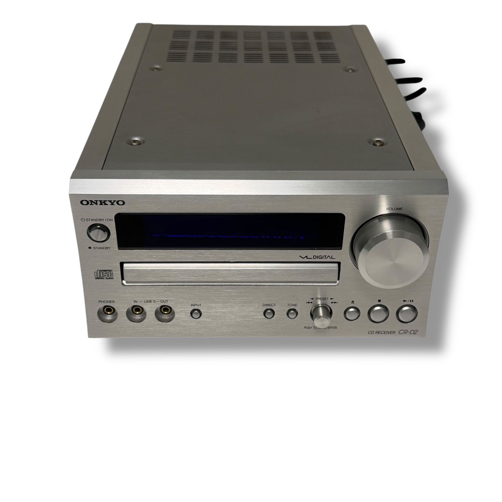 ONKYO オンキヨ― CDプレーヤーCR-D2デジタル 動作品】ONKYO CR-D2 CD