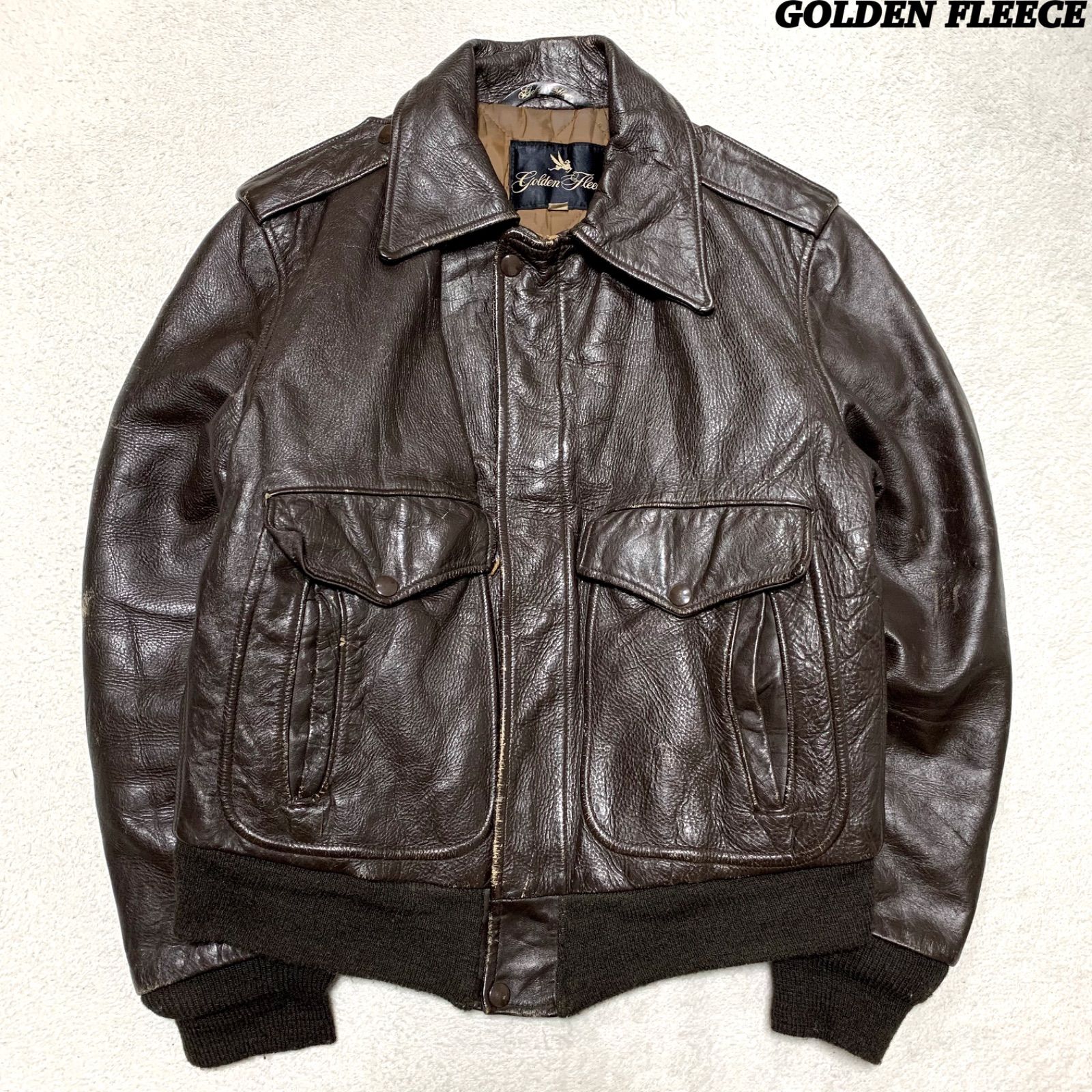 GOLDEN FLEECE SPIEWAK A-2 フライトジャケット ボンバージャケット