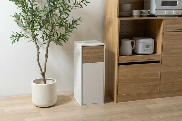 45L 北欧風 ナチュラル家具 ダストボックス おしゃれ ゴミ箱