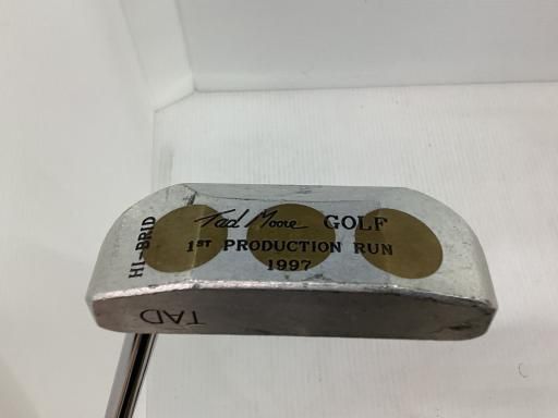 【中古】 タッドモア TAD MOORE フルハンドメイド パター PT スチール (フレックスその他) メンズ 男性用 右利き 右用 Dランク ゴルフクラブ