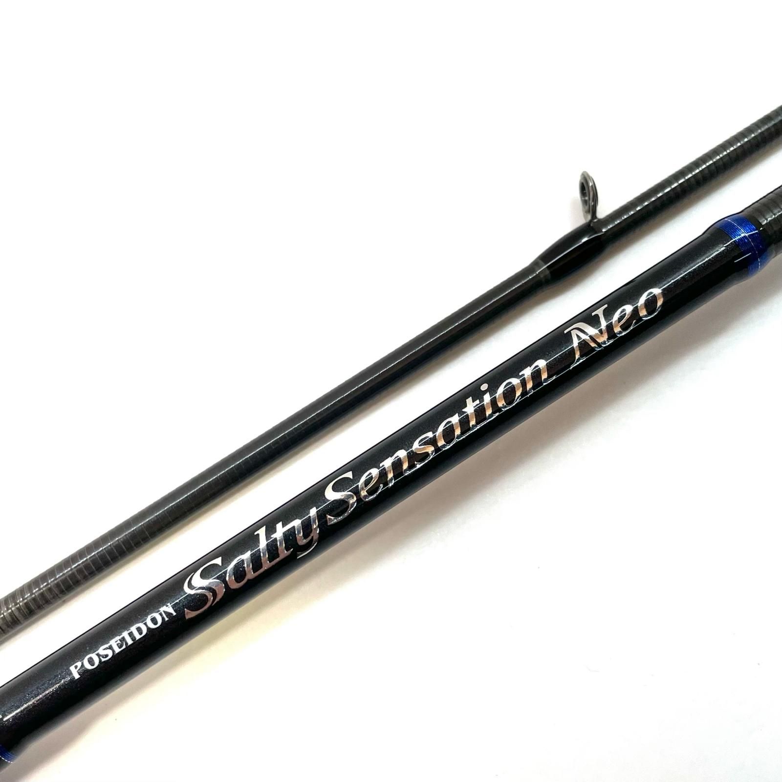 尾張小牧店 EVERGREEN エバーグリーン ロッド ソルティセンセーションNEO NEOS-610UL-S 釣竿 ワン-ハーフ 84