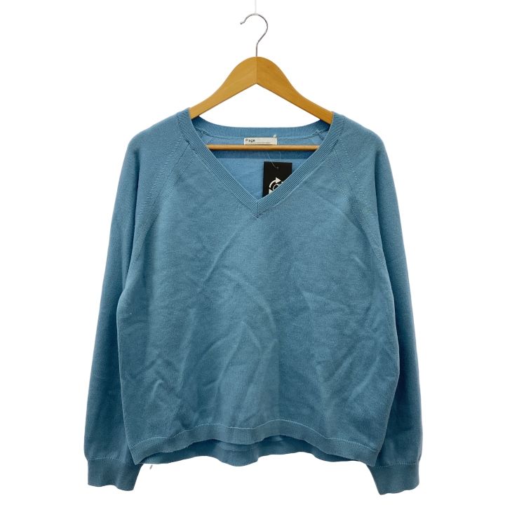 Plage プラージュ 21080922716030 CASH TOUCH V プルオーバー レディース 水色