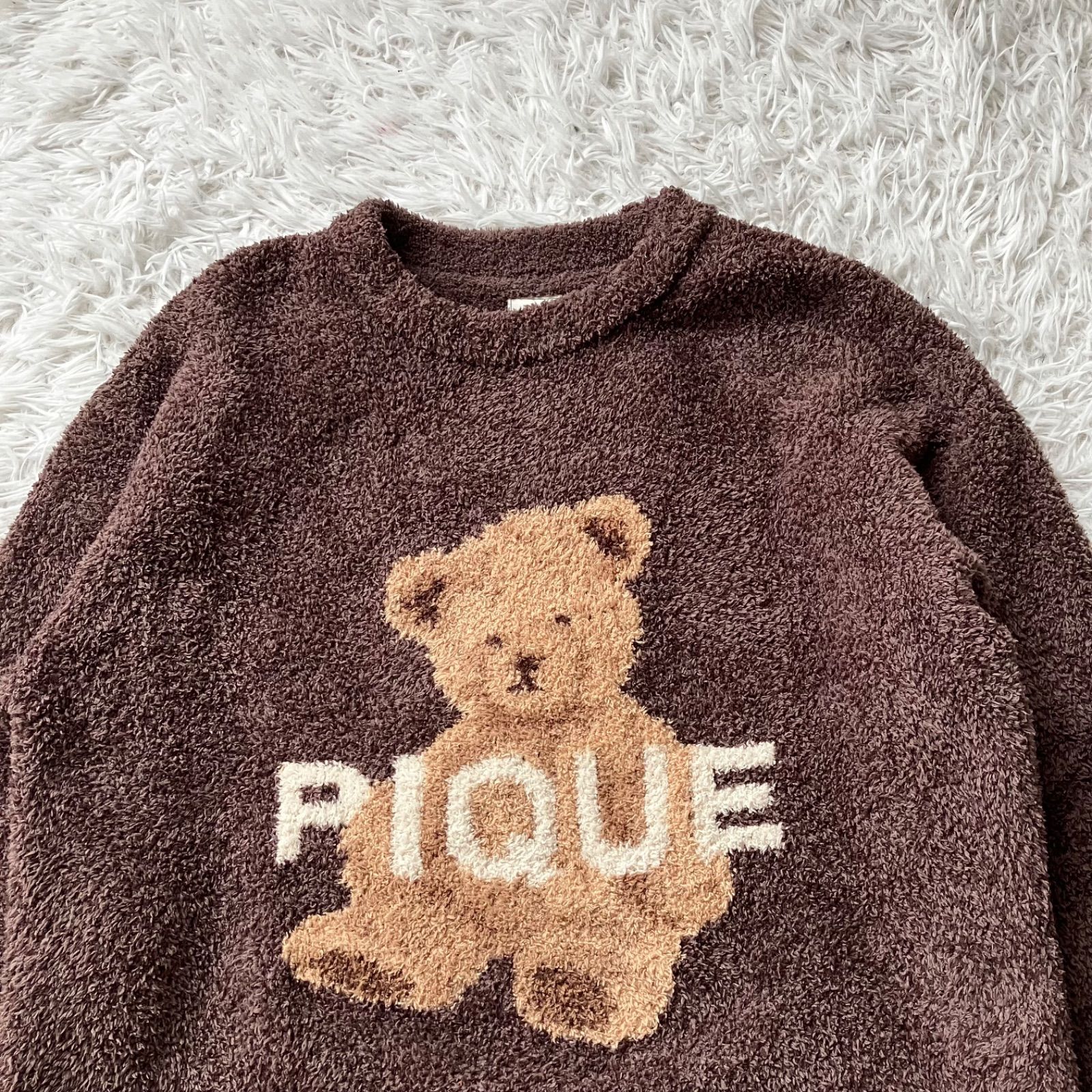 状態良 gelato pique ジェラートピケ ジェラピケ パジャマ クマ