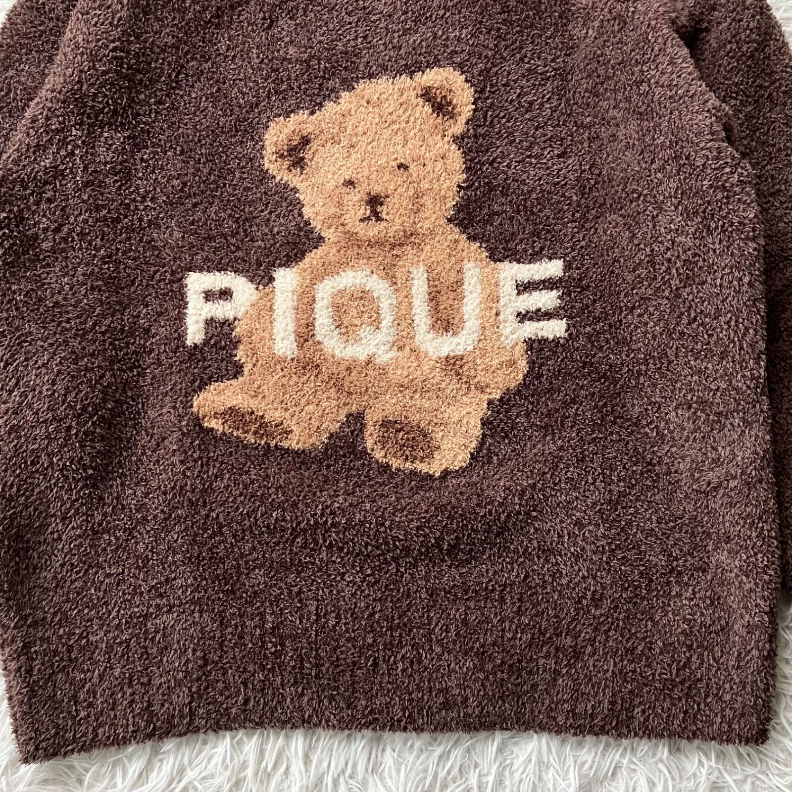 状態良 gelato pique ジェラートピケ ジェラピケ パジャマ クマ