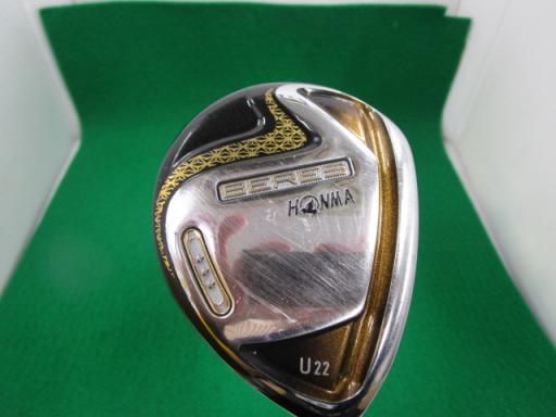 本間ゴルフ BERES 2019 22° ユーティリティ UT 3S ARMRQ 42 UT フレックスR メンズ 男性用 右利き 右用 Dランク ゴルフクラブ