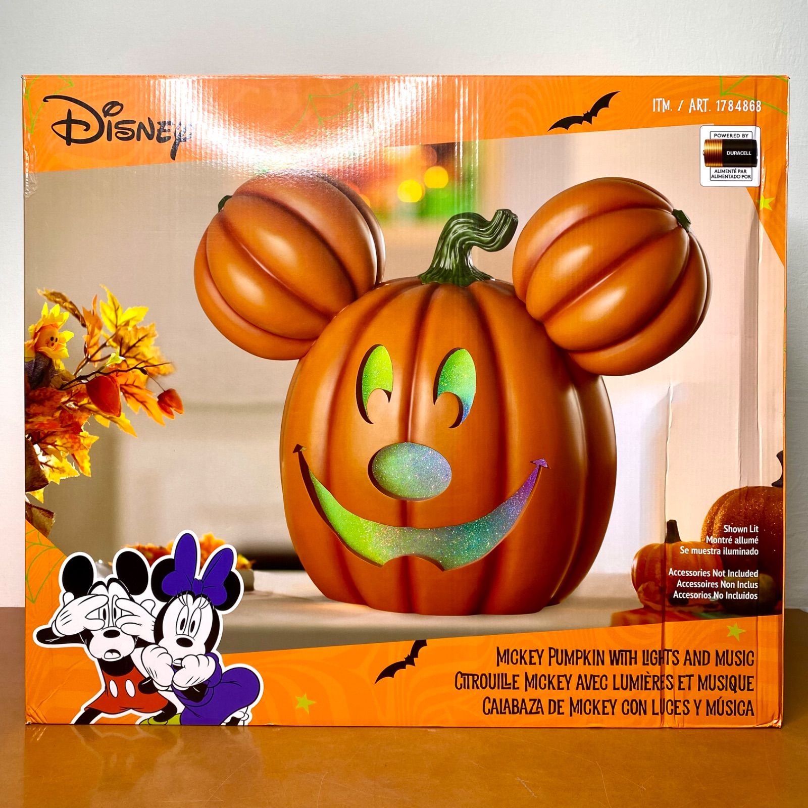 ディズニー ジャック オ ランタン 約51cm ミッキー ライト イルミネーション 置物 カボチャ ハロウィン HALLOWEEN Disney SKLAD-KIRPICHA_RU