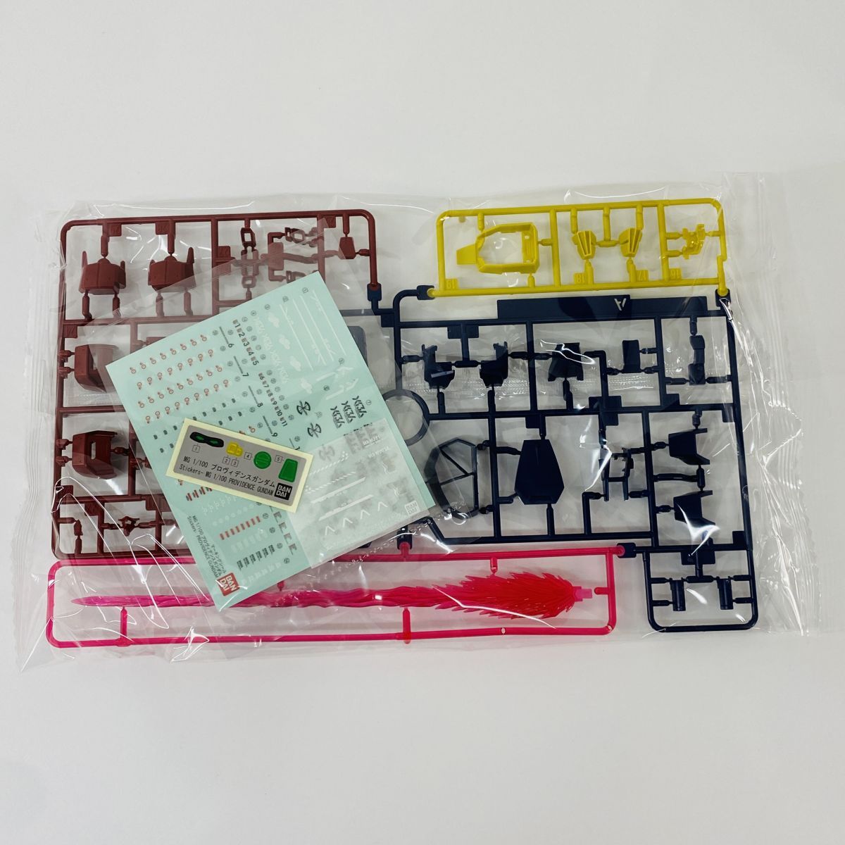 未組立 MG 1 100 機動戦士ガンダムSEED プロヴィデンスガンダム プラモデル 内袋