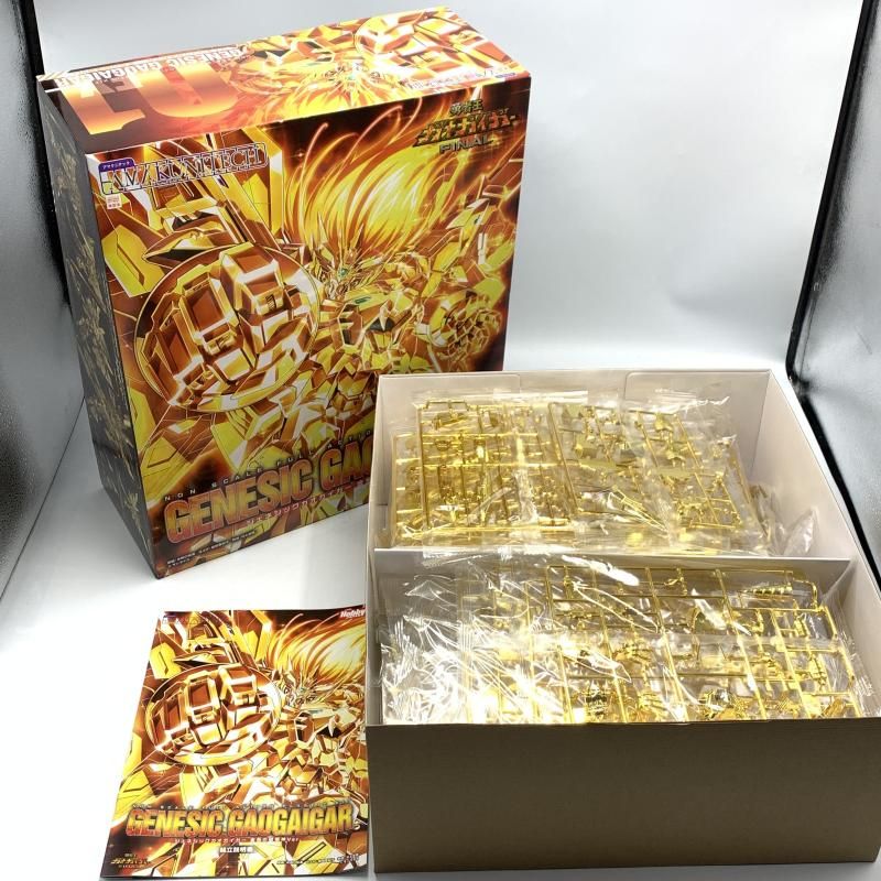 ホビージャパン AMAKUNITECH ジェネシックガオガイガー 金色の破壊神Ver. 勇者王ガオガイガー FINAL GN093 10 240010495299