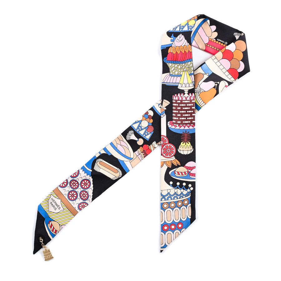 HERMES エルメス スカーフ ツイリーチャーム