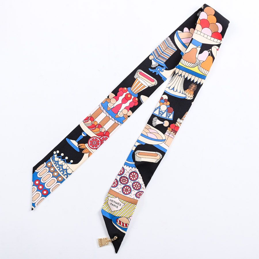 HERMES エルメス スカーフ ツイリーチャーム