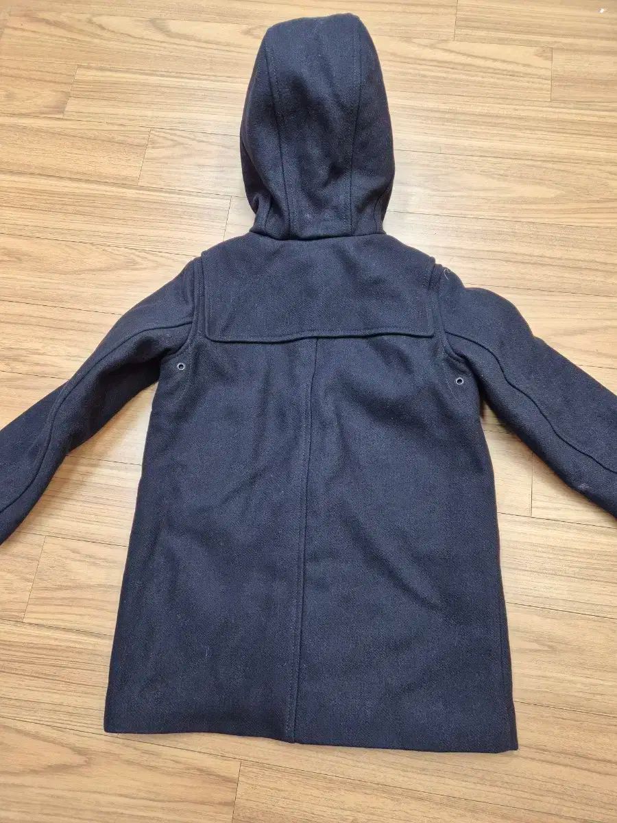 ボンポワン Bonpoint ネイビー ダッフル コート です- 表面はウール8