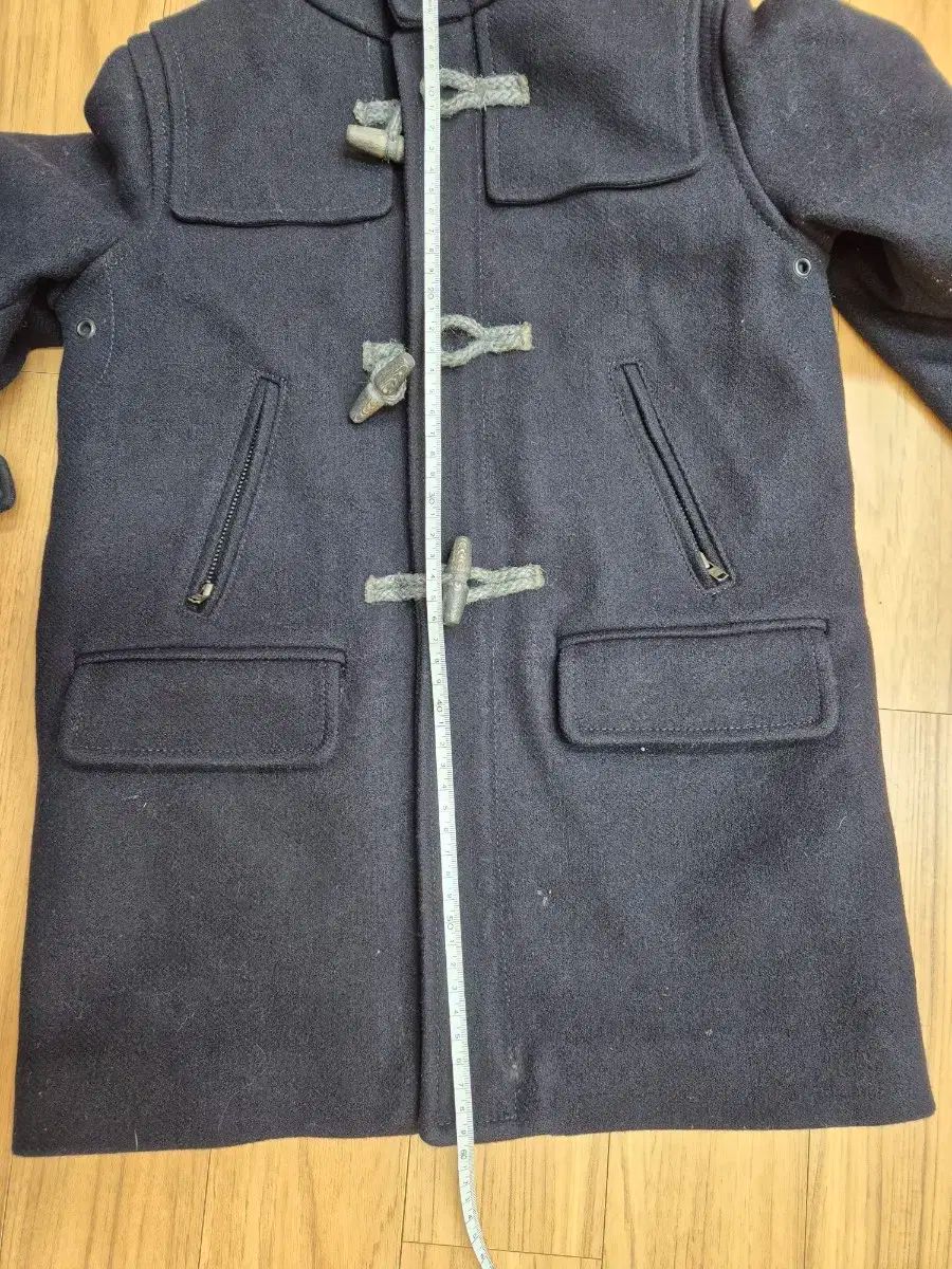  ボンポワン Bonpoint ネイビー ダッフル コート です- 表面はウール8 その他 ジャケット ブルゾン