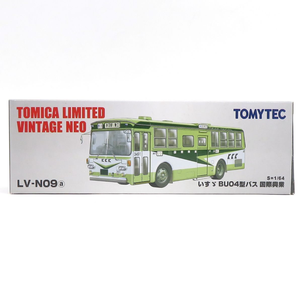 トミカリミテッドヴィンテージネオ LV-N09a いすゞBU04型バス 国際興業