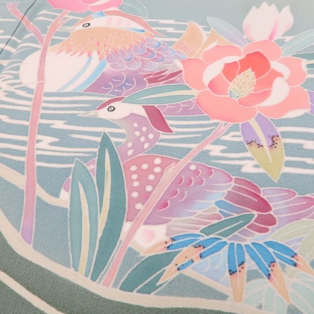 一心不乱に染め出づる華