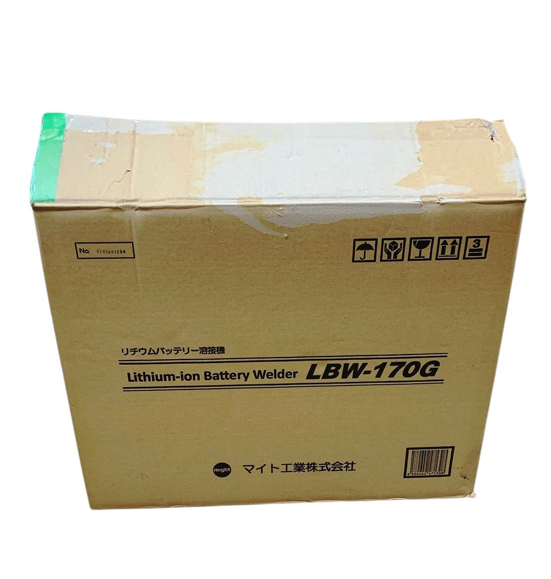 バッテリーのみで溶接 本体18.2kg