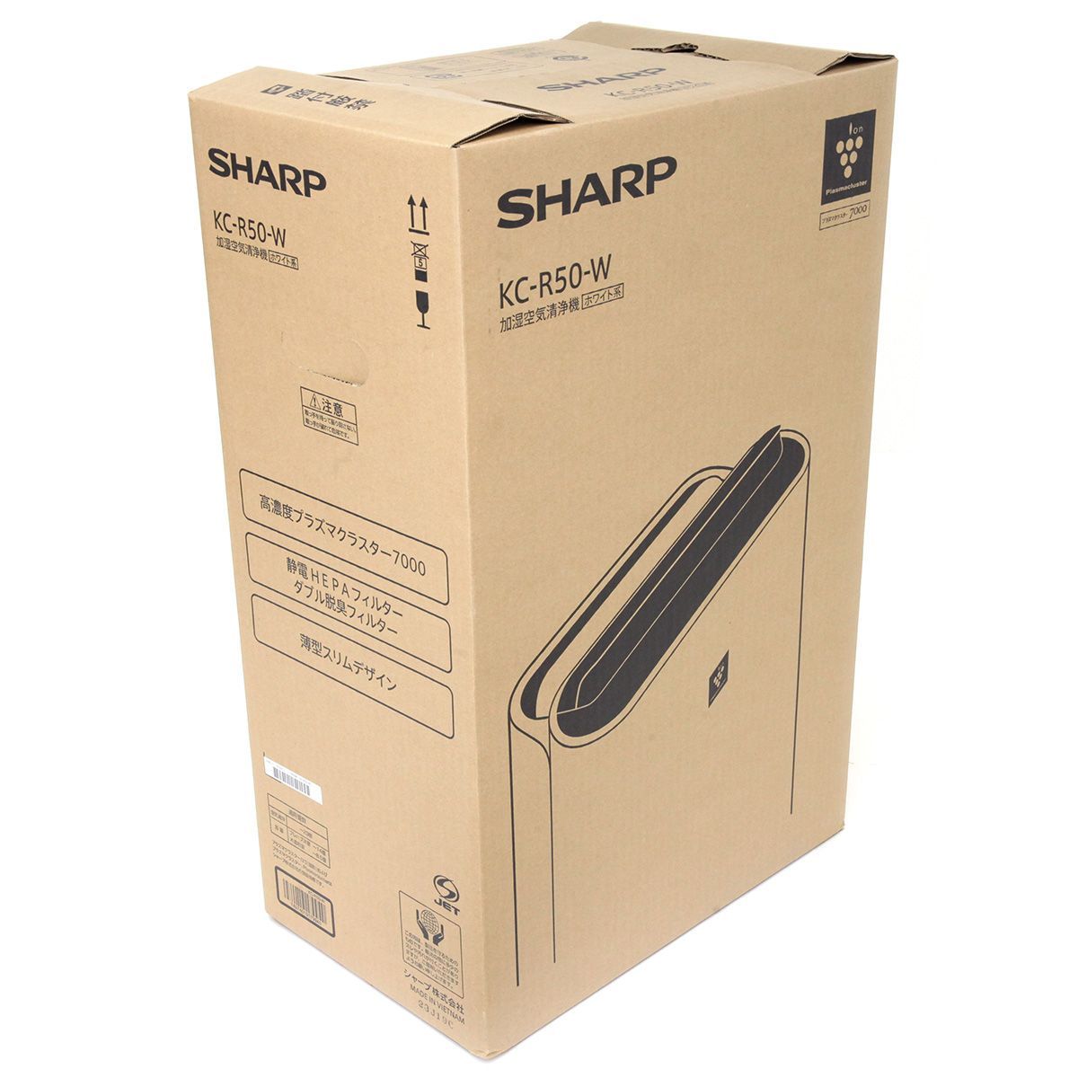 SHARP シャープ 加湿空気清浄機 KC-R50-W プラズマクラスター7000 ♥品 送料無料 071025ccg-17773