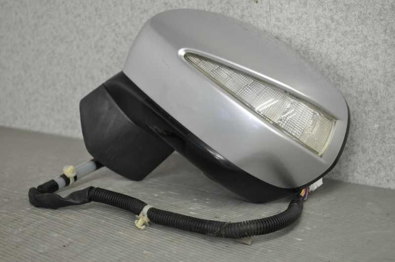 オデッセイ M 前期 RB3 純正 破損無 動作保証 左 ドアミラー 電格 10P 2P ウィンカー ヒーター カメラ付 NH704M 銀 s020375B