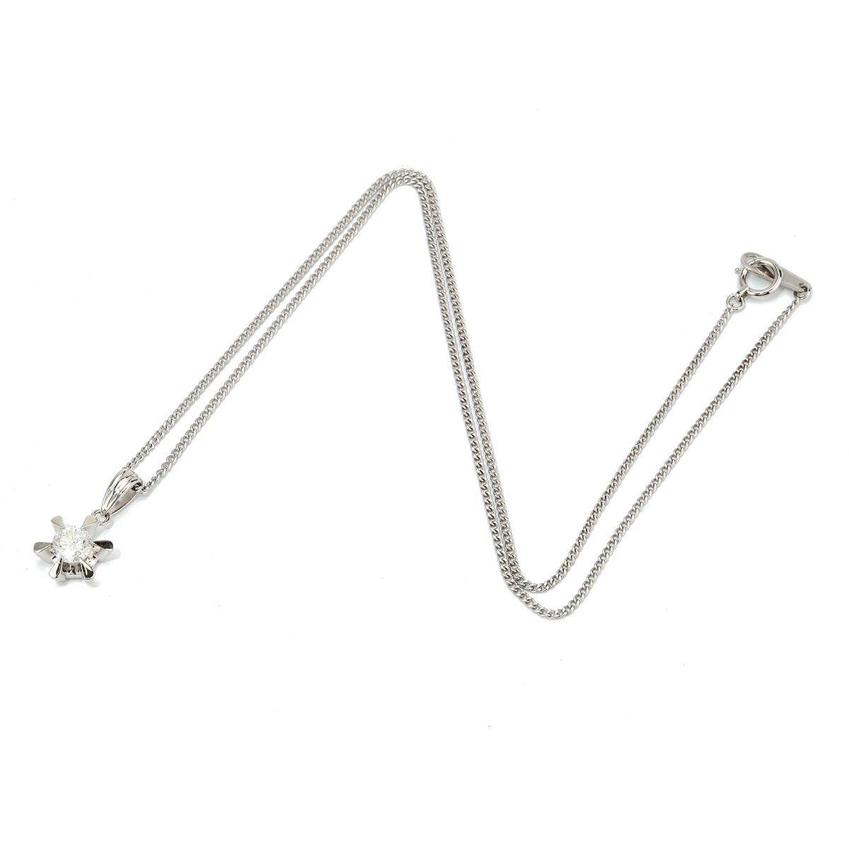 ダイヤモンド 0.55ct プラチナ Pt900 1粒ペンダントネックレス ダイヤモンド 0.55ct プラチナ Pt900 1粒ペンダントネックレス