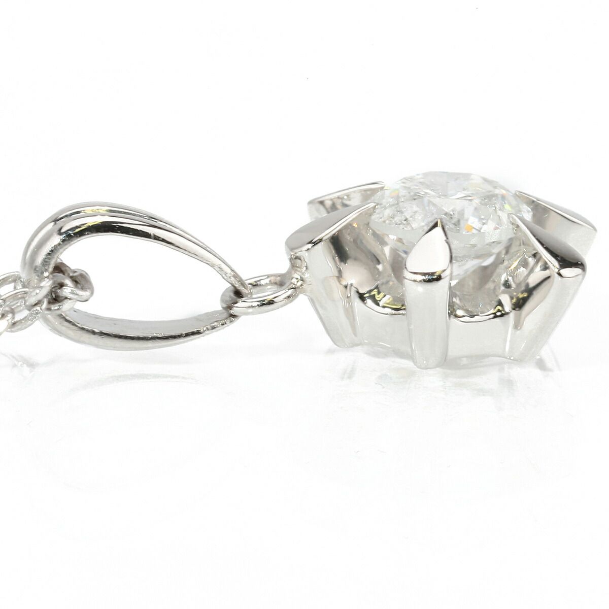 ダイヤモンド 0.55ct プラチナ Pt900 1粒ペンダントネックレス ダイヤモンド 0.55ct プラチナ Pt900 1粒ペンダントネックレス
