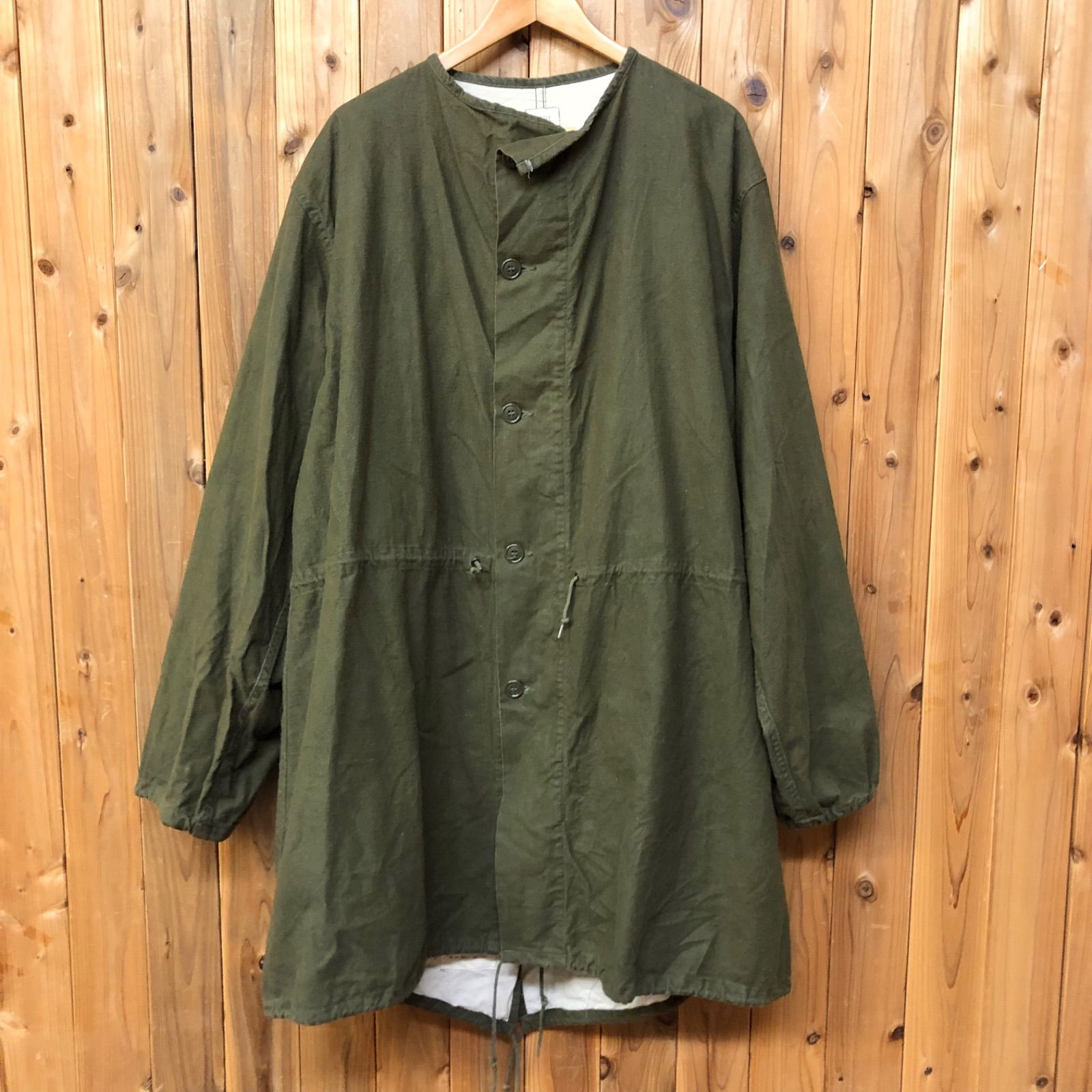 60 s COAT VESICANT GAS PROTECTIVE サイズS アメリカ軍 ガスプロテクティブコート ミリタリー 米軍実物 ARMY ヴィンテージ古着