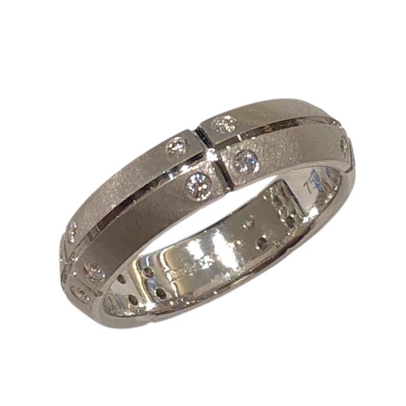 ティファニー TIFFANY＆CO ストリーメリカリング ホワイトゴールド 750 WG ジュエリー