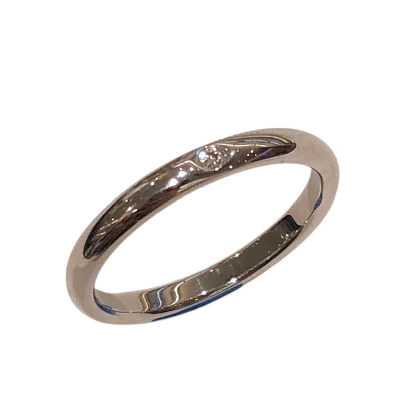 ティファニー TIFFANY＆CO ソレストハーフエタニエィバンドリング プラチナ Pt950 ジュエリー