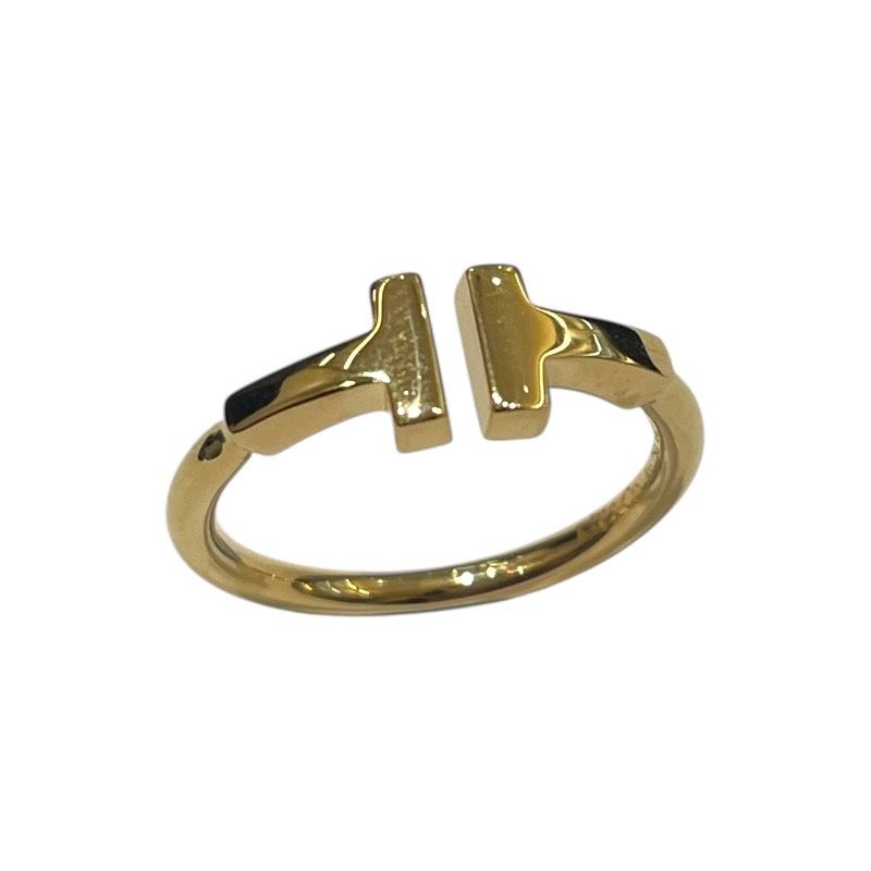 ティファニー TIFFANY&CO Tワイヤーリング ゴールド 750 ジュエリー