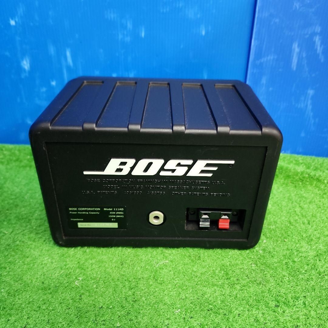 G390★BOSE ボーズ 111AD スピーカー ペア /保証付き・送料無料 G390☆BOSE ボーズ 111AD スピーカー ペア /保証付き・送料無料