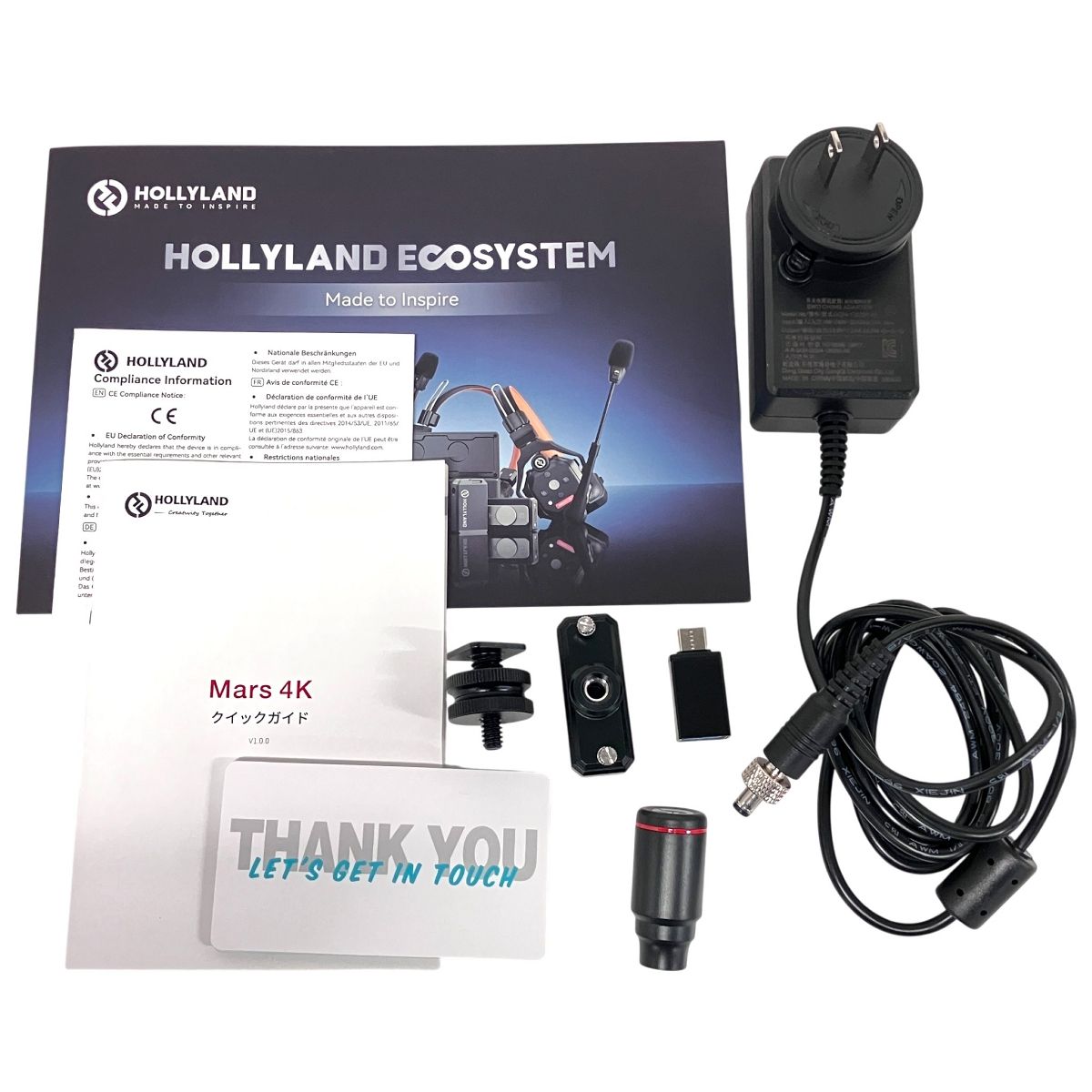 Hollyland Mars 4 K ワイヤレス 映像伝送システム 送受信機 セット ホーリーランド 映像 機器