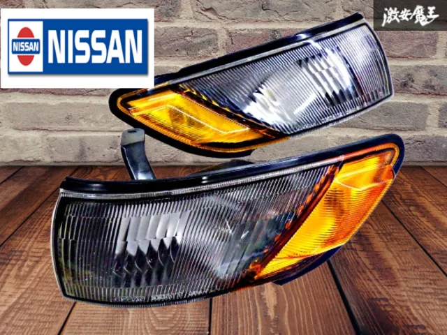 【希少！】日産純正 S13 シルビア コーナーレンズ フロント 左右セット Yahoo!オークション - 希少 S13 シルビア コーナーレンズ 左右