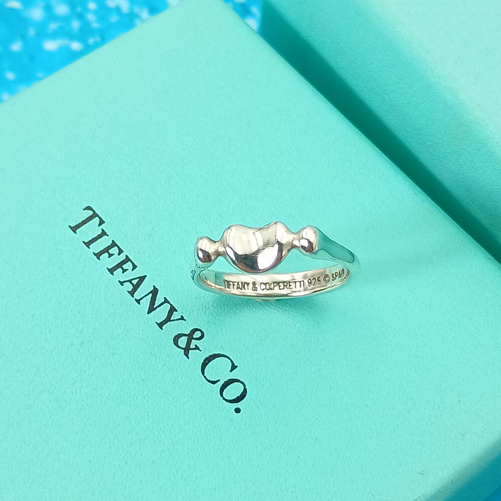 TIFFANY&Co. ティファニー 12号 ビーンズ リング ビーンリング 指輪