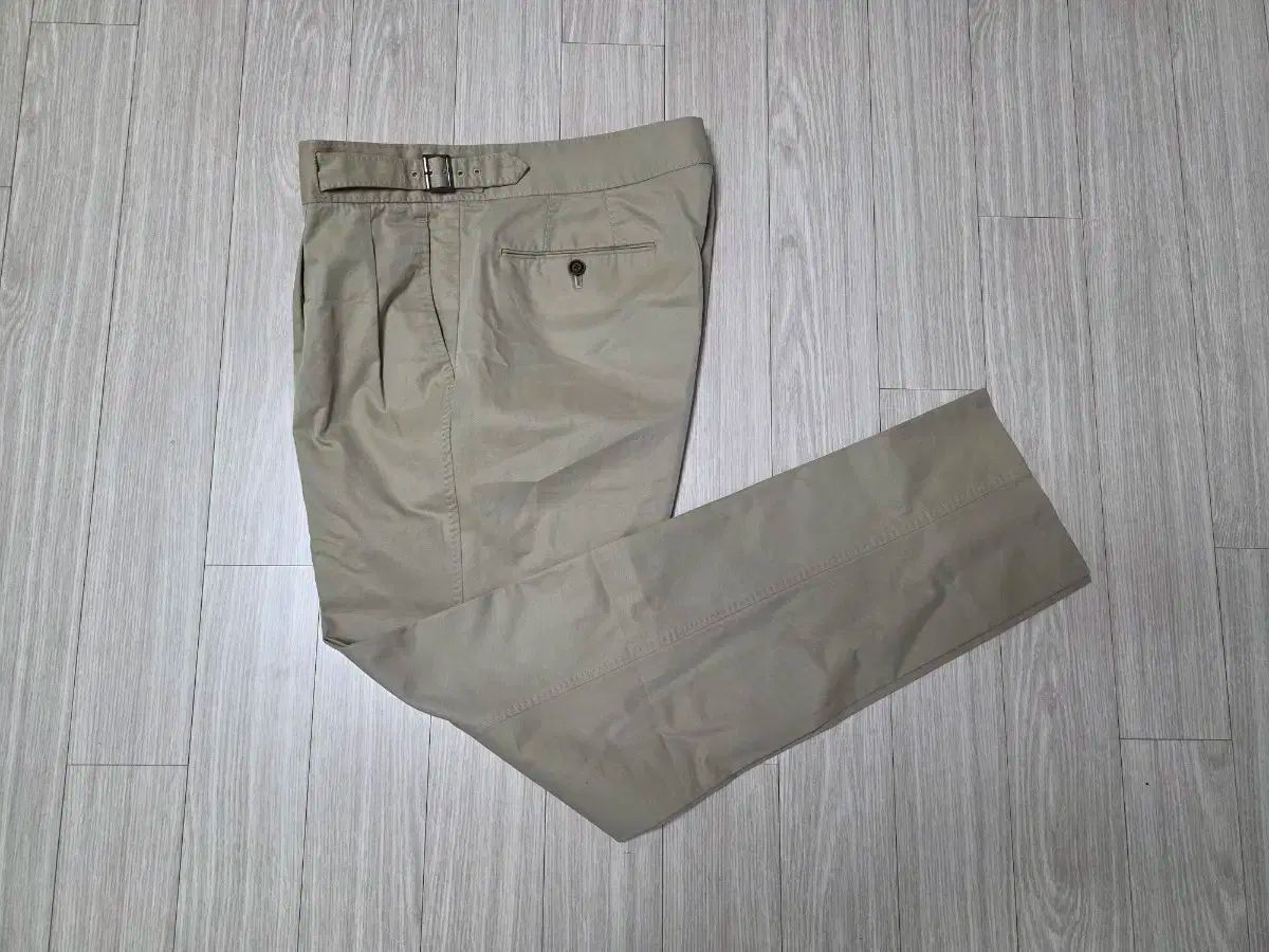 リングジャケット RJ ベージュ コットン グルカ トラウザー パンツ スラックス