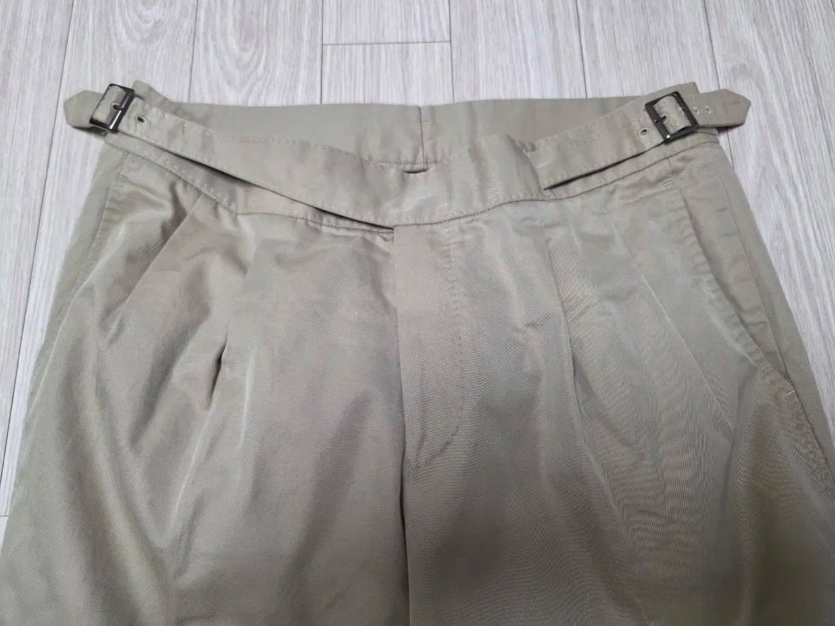  リングジャケット RJ ベージュ コットン グルカ トラウザー パンツ スラックス チノパン パンツ