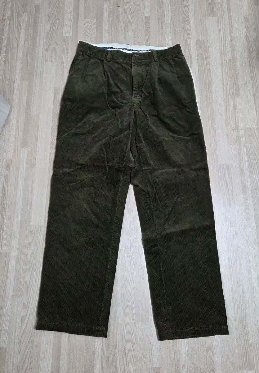 ポロ コーデュロイ ツータック パンツ 33 34