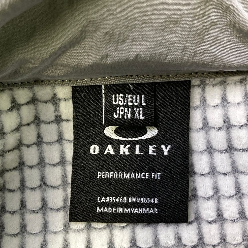 サイズ XL OAKLEY オークリー 裏起毛スウェット切替中綿ジップジャケット グレー系 240101390206 ゴルフウェア メンズ ストスト LLC-HASEGAWATOSO_COM