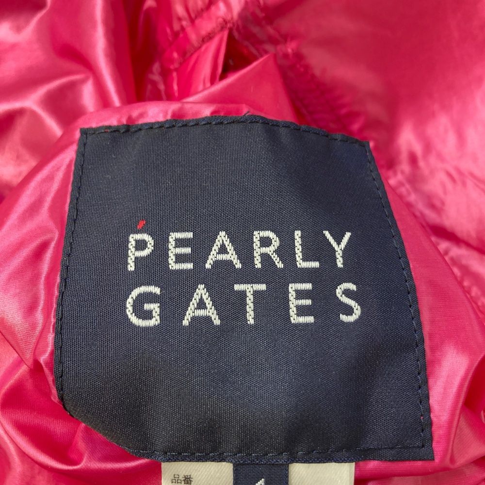 サイズ：1 PEARLY GATES パーリーゲイツ 25周年 中綿リバーシブル