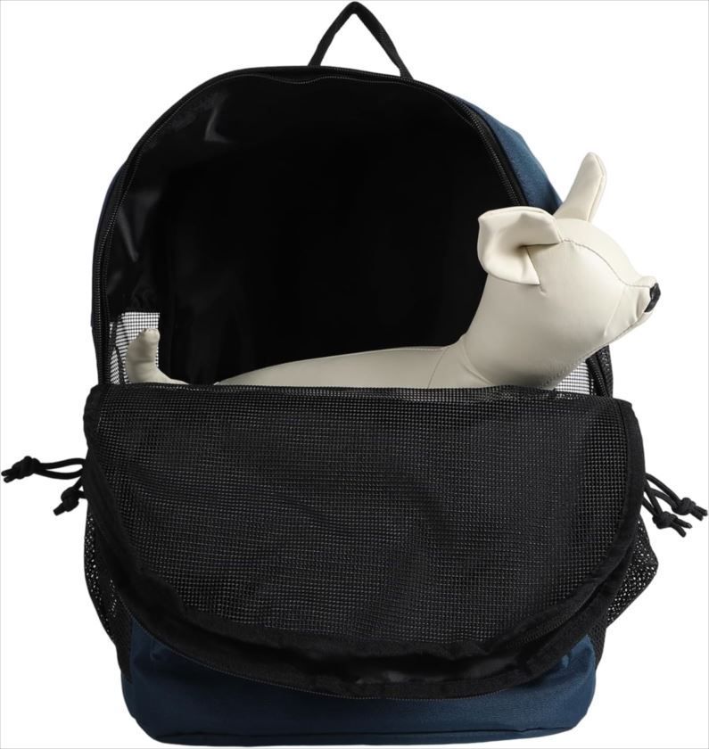 ペットリュックキャリー ネイビー （ペット用品） ペットリュックキャリー ネイビー （ペット用品） リッチェル ペット