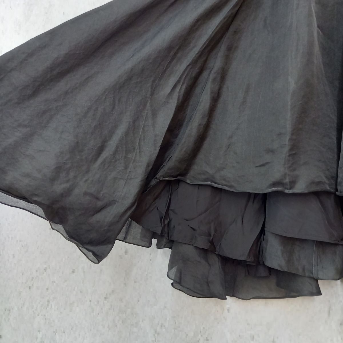 ADEAM アディアム フレアスカート ボリュームスカート アシンメトリー