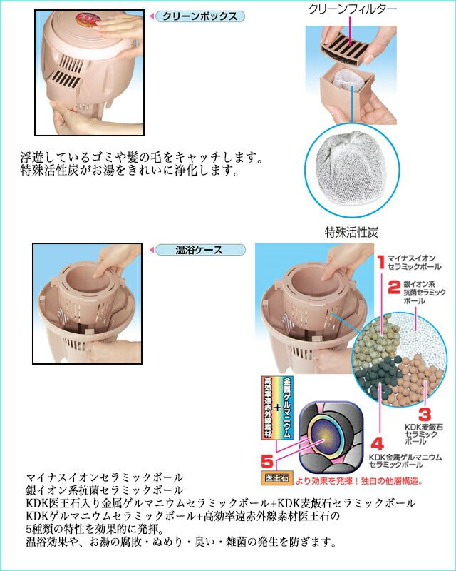 SBH-902F 浮かべるだけで温泉気分