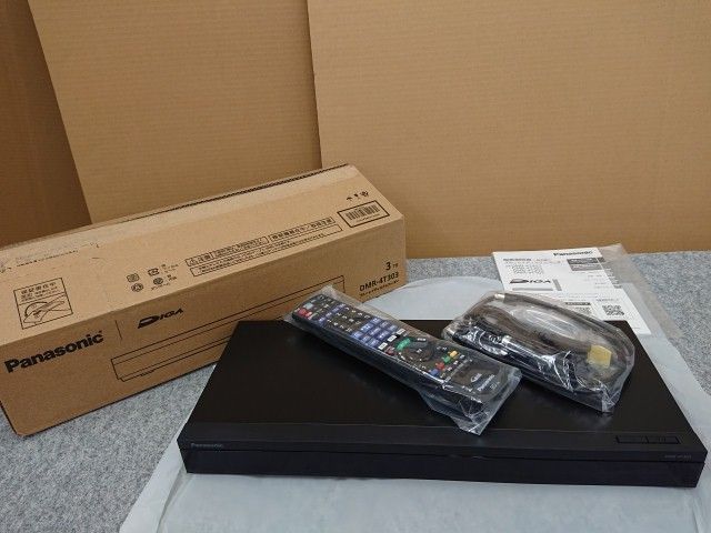 パナソニック DIGA ブルーレイディスクレコーダー DMR-4T303 4Kチューナー内蔵 ディーガ 3TB