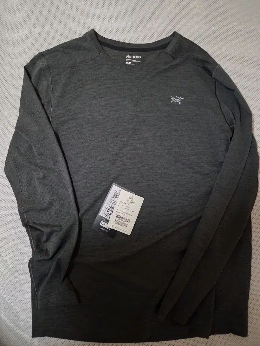 ARC TERYX アークテリクス コペック メンズ 長袖 ブラックヘザー mサイズ