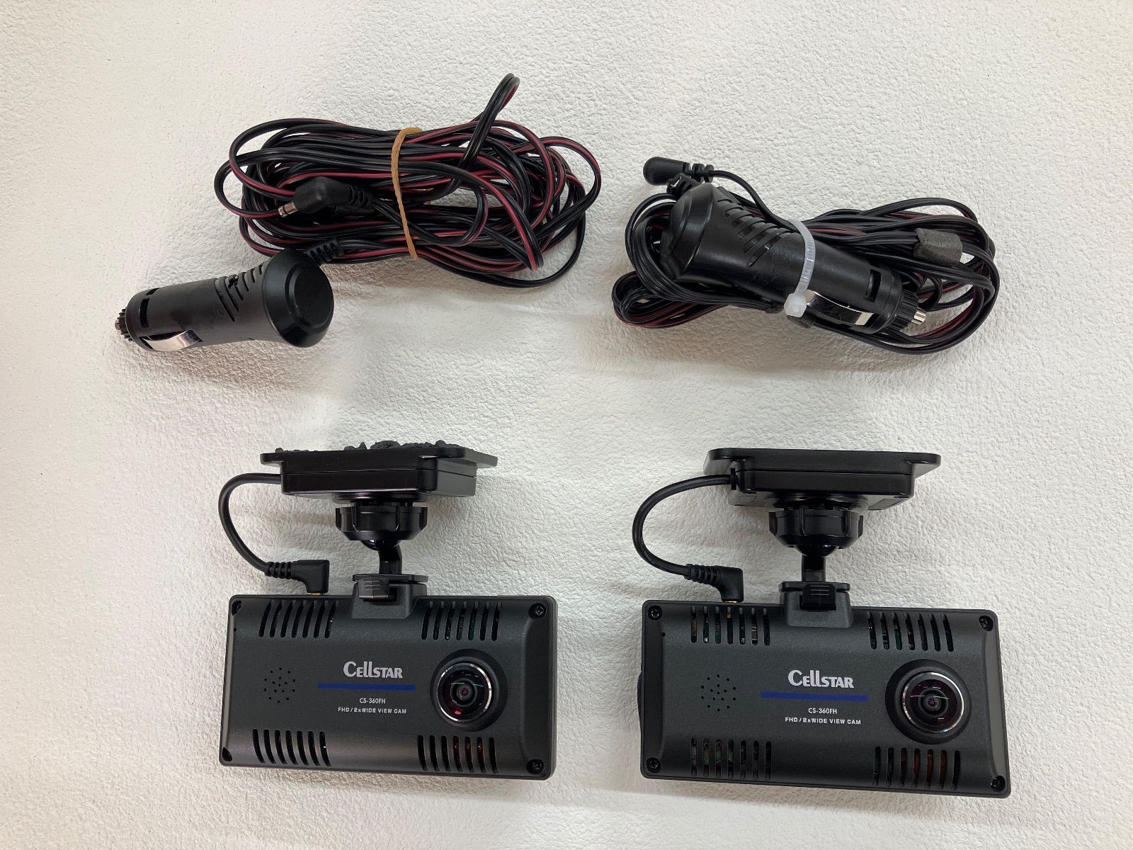 2個セット セルスター ドライブレコーダー CS-360FH