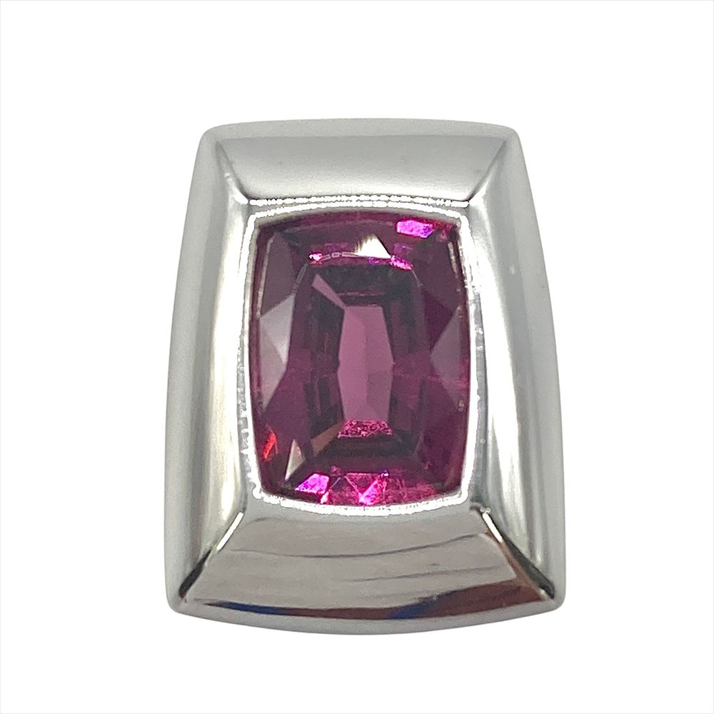 タサキ TASAKI ペンダントトップ ロードライトガーネット K18WG 3.3g ホワイトゴールド レディース