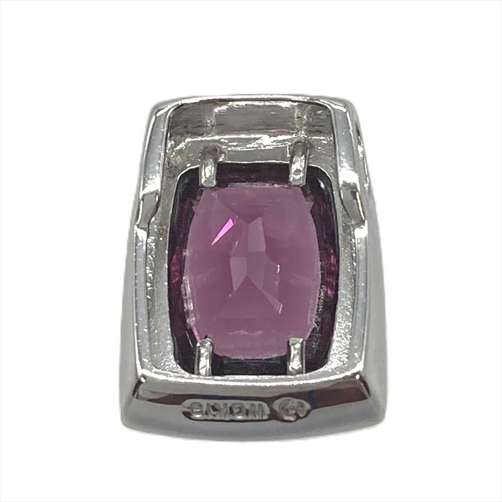 タサキ TASAKI ペンダントトップ ロードライトガーネット K18WG 3.3g ホワイトゴールド レディース FORTGASGNV_COM_BR